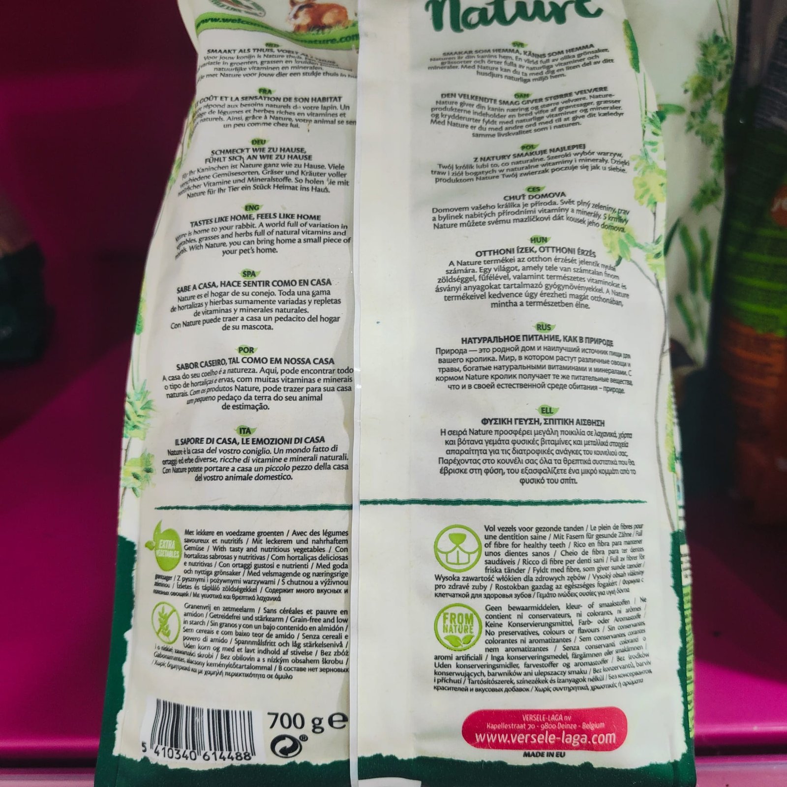 CONEJO NATURE 700gr. - Imagen 3