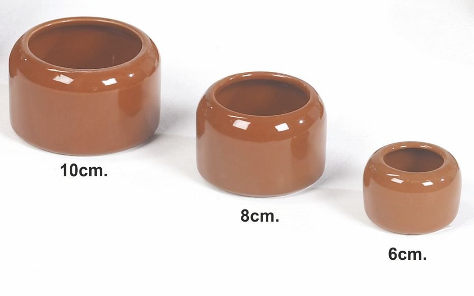 COMEDERO CERAMICA 7.5CM.X 5CM.H