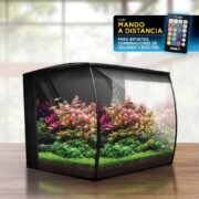 Fluval Flex 2.0 Kit Acuario, Negro, 34L